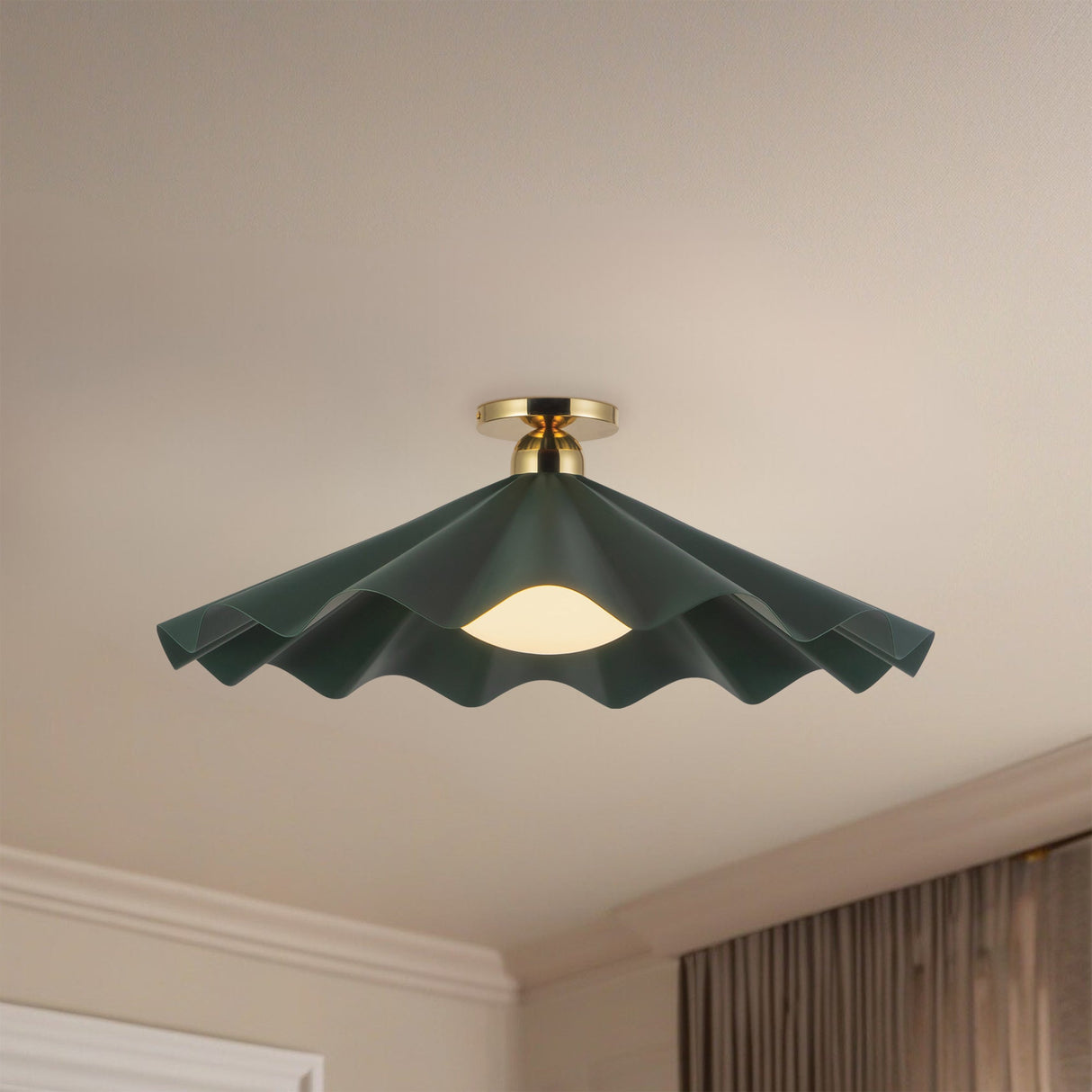 Alora Furrow 25-in Semi-Flush Mount