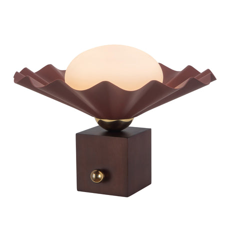 Alora Furrow 12-in Table Lamp