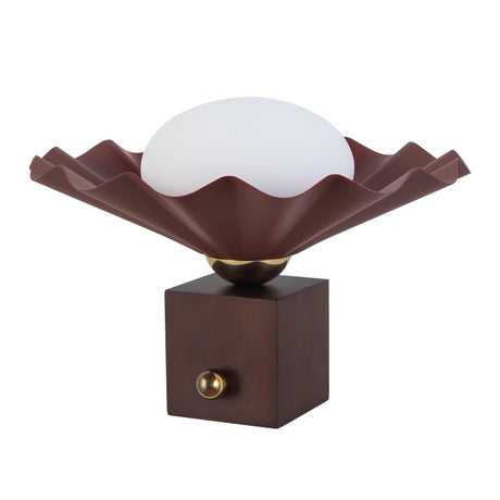 Alora Furrow 12-in Table Lamp