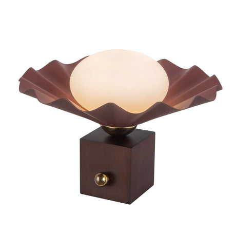 Alora Furrow 12-in Table Lamp