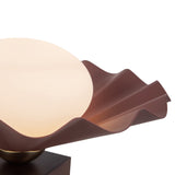 Alora Furrow 12-in Table Lamp