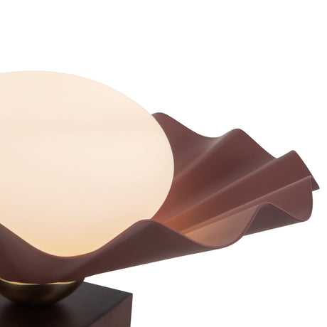 Alora Furrow 12-in Table Lamp