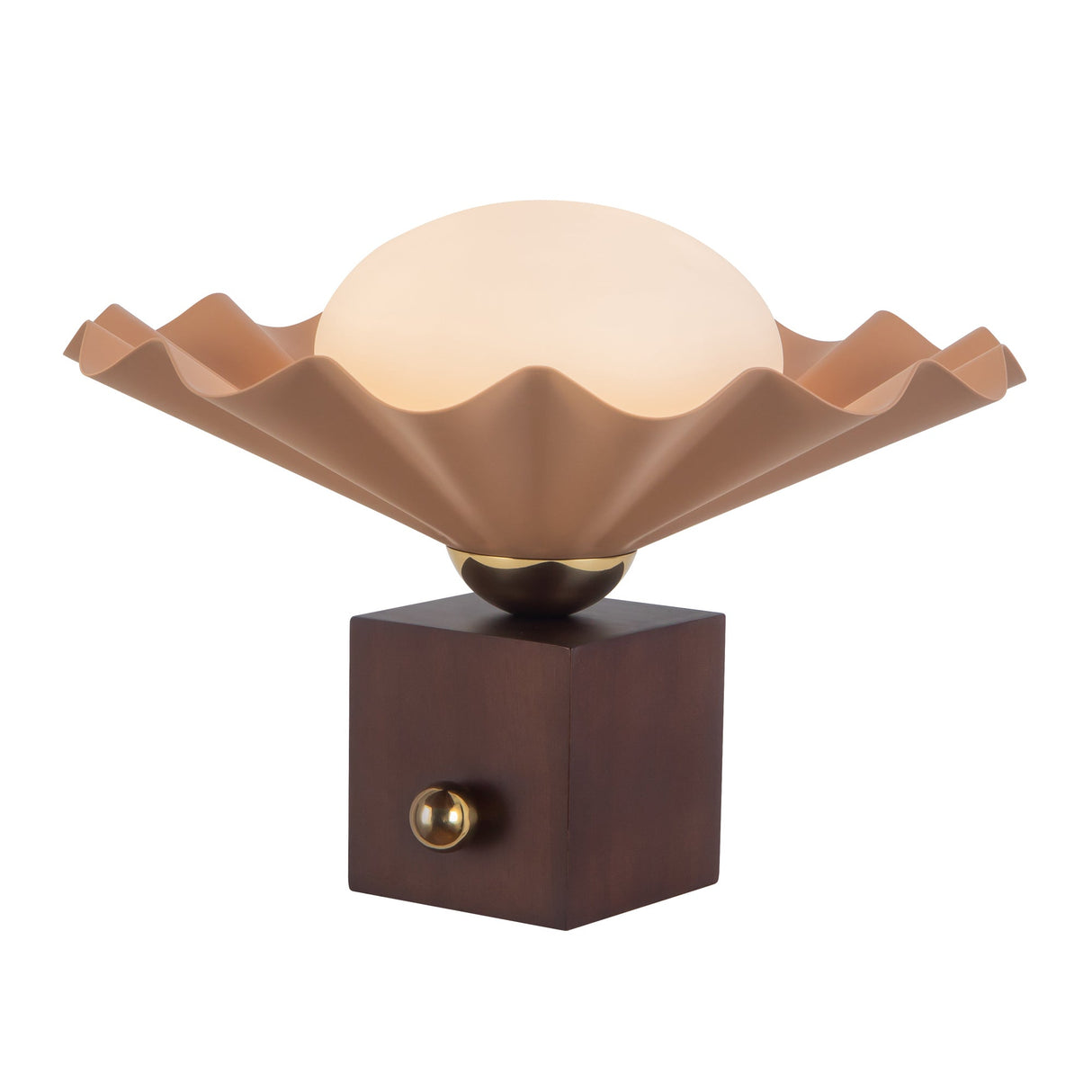 Alora Furrow 12-in Table Lamp