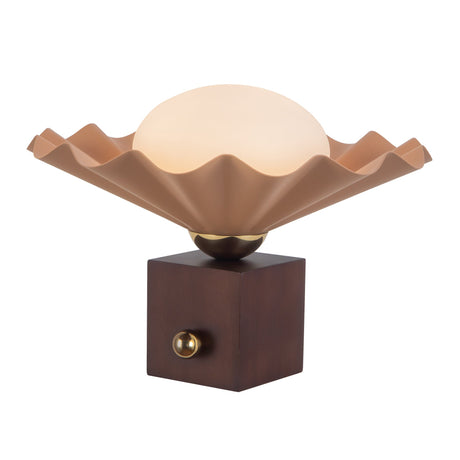 Alora Furrow 12-in Table Lamp