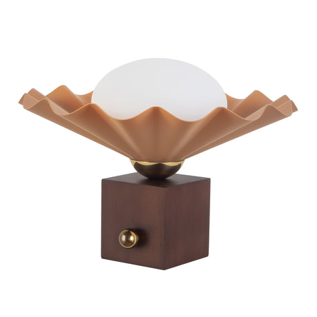 Alora Furrow 12-in Table Lamp