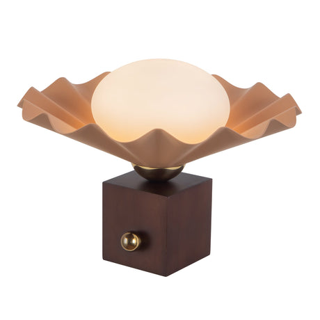 Alora Furrow 12-in Table Lamp