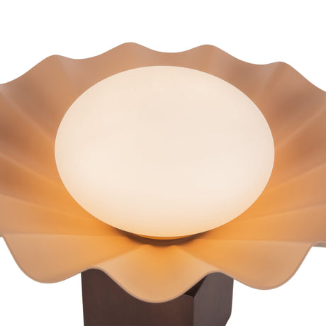 Alora Furrow 12-in Table Lamp