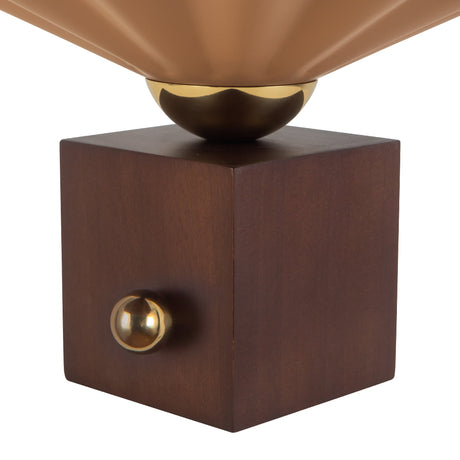 Alora Furrow 12-in Table Lamp