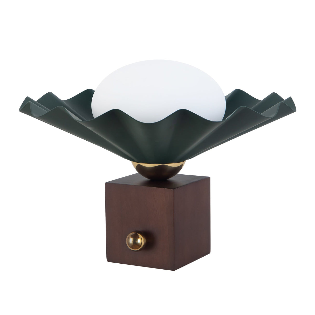 Alora Furrow 12-in Table Lamp