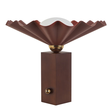 Alora Furrow 16-in Table Lamp
