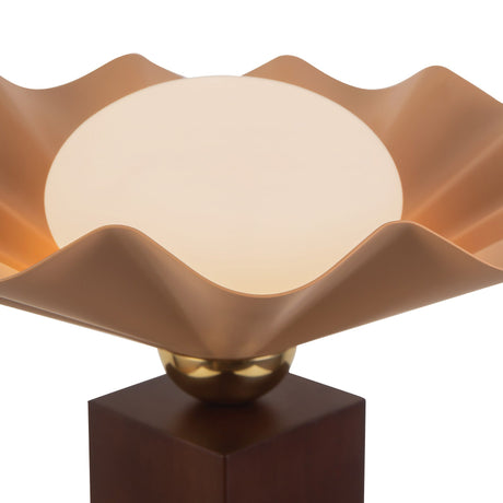 Alora Furrow 16-in Table Lamp