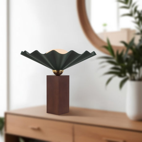 Alora Furrow 16-in Table Lamp