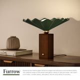 Alora Furrow 16-in Table Lamp