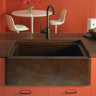 Farmhouse 25 Copper Kitchen Sink