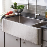 Farmhouse Duet Pro Copper Kitchen Sink