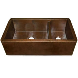 Farmhouse Duet Pro Copper Kitchen Sink