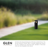 Kuzco Glen 17-in Exterior Bollard