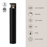 Kuzco Glen 39-in Exterior Bollard