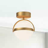 Alora Globo 7-in Flush Mount