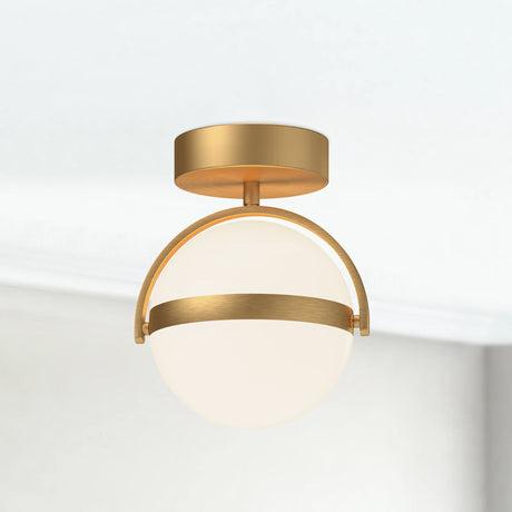 Alora Globo 7-in Flush Mount