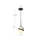 Alora Globo 7-in Pendant