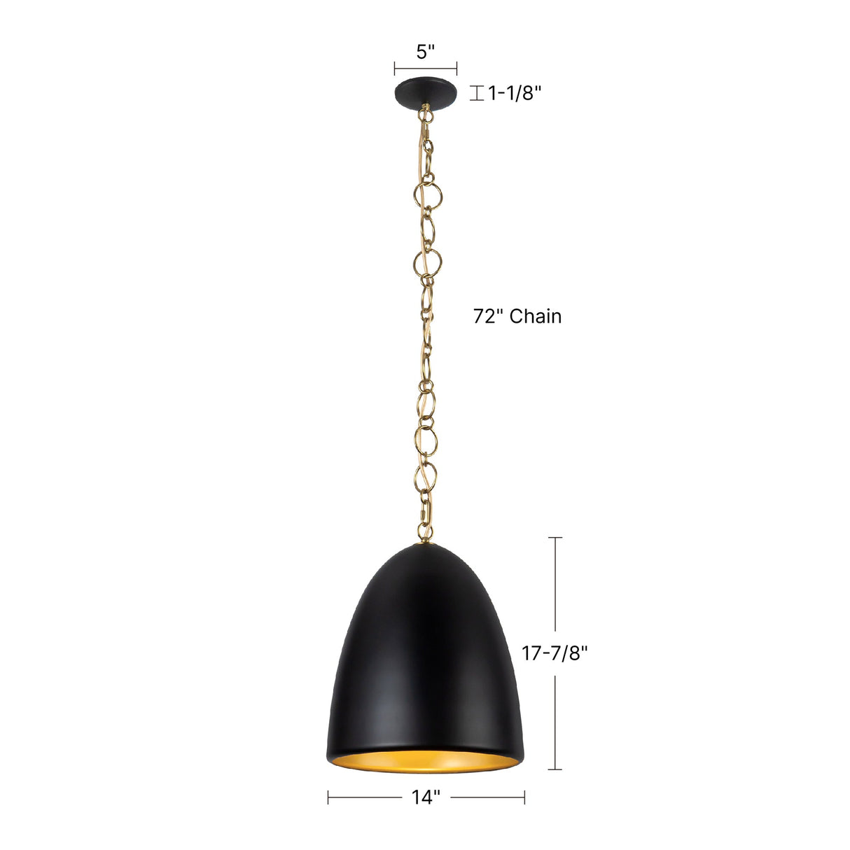 Alora Mood Grant 14-in Pendant