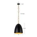 Alora Mood Grant 14-in Pendant