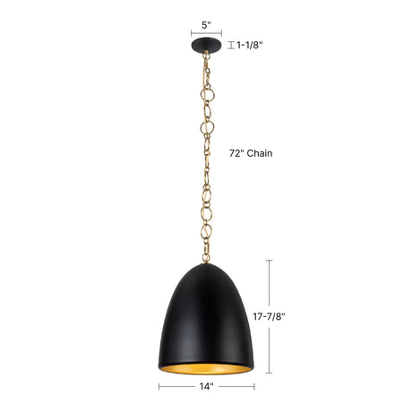 Alora Mood Grant 14-in Pendant