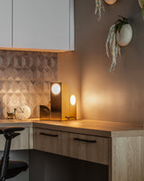 Kuzco Gypsum 12-in Table Lamp