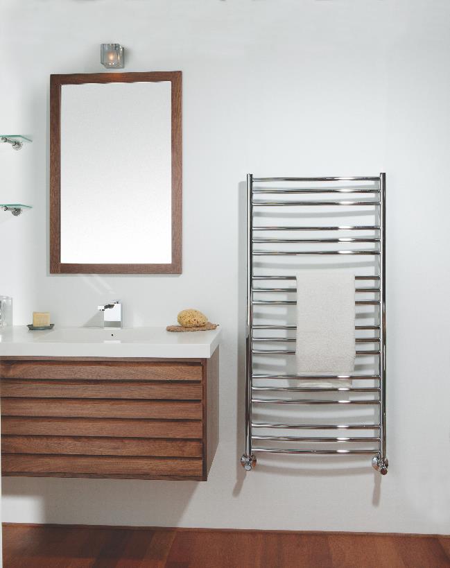 19.5"x31" Tuzio Laveno Towel Warmer