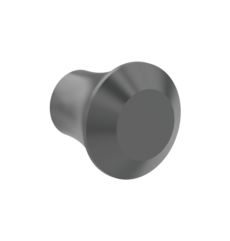 Cabinet Pull Stainless Steel Knobb 30mm diameter - Black Pearl