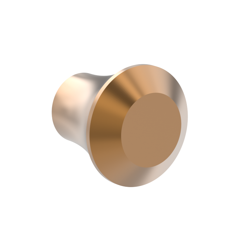Cabinet Pull Stainless Steel Knobb 30mm diameter - Rio Bronze