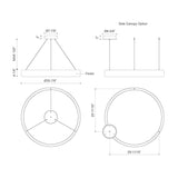 Kuzco Halo 35-in Pendant