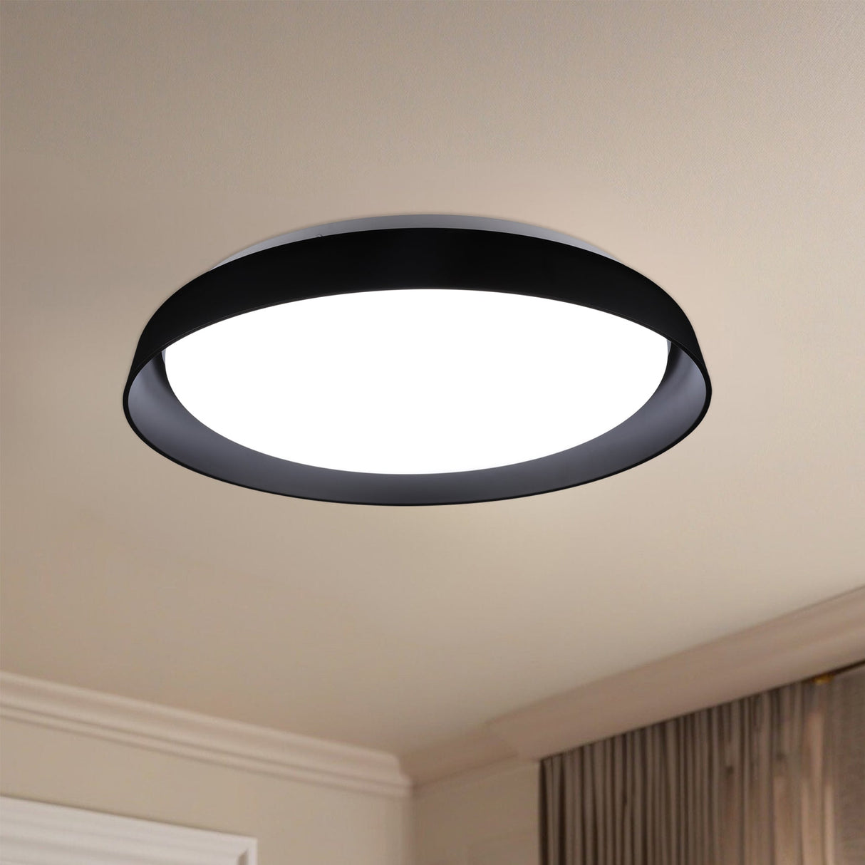 Kuzco Hampton 17-in Flush Mount