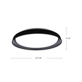 Kuzco Hampton 21-in Flush Mount