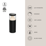 Kuzco Hanover 18-in Exterior Bollard