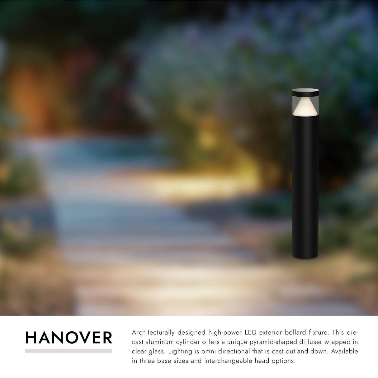 Kuzco Hanover 40-in Exterior Bollard
