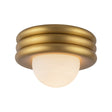 Alora Mood Harvey 12-in Semi-Flush Mount