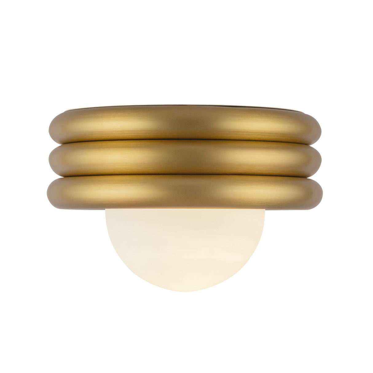 Alora Mood Harvey 12-in Semi-Flush Mount
