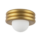 Alora Mood Harvey 12-in Semi-Flush Mount