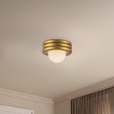 Alora Mood Harvey 12-in Semi-Flush Mount