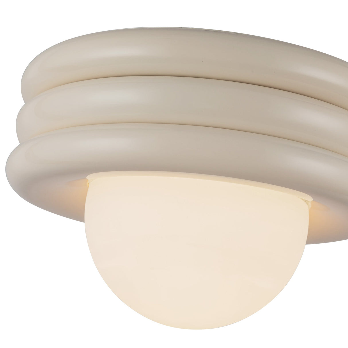 Alora Mood Harvey 12-in Semi-Flush Mount