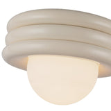 Alora Mood Harvey 12-in Semi-Flush Mount