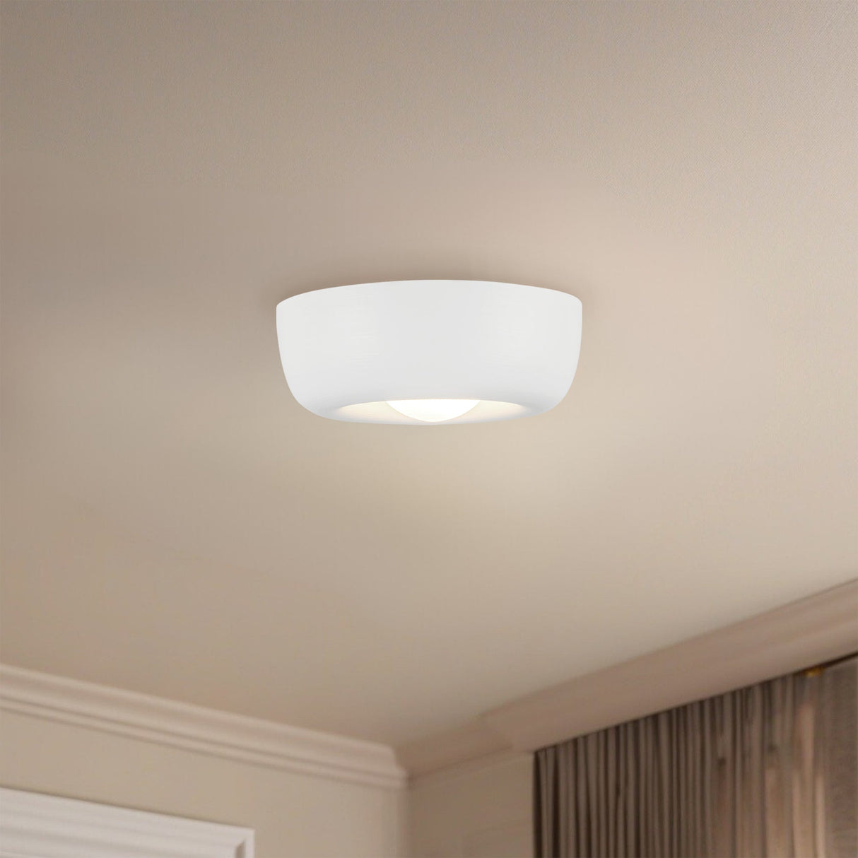 Kuzco Hayden 6-in Flush Mount