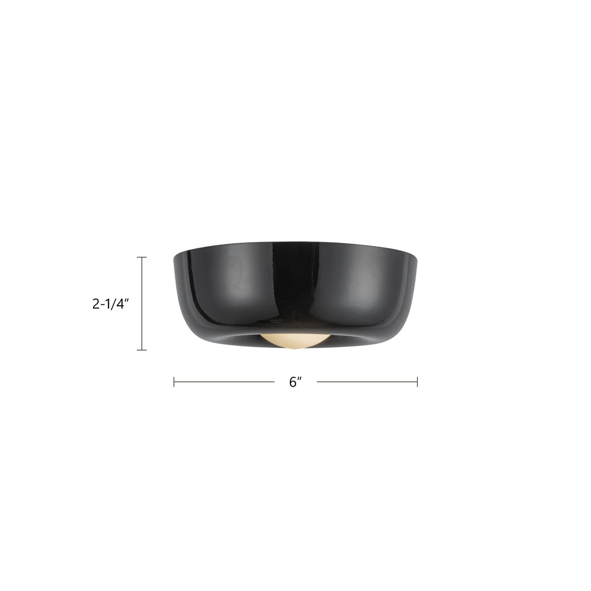 Kuzco Hayden 6-in Flush Mount
