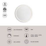 Kuzco Hillmont 32-in Vanity Mirror