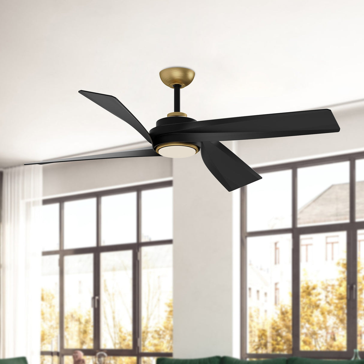 Kuzco Horizon 56-in Ceiling Fan