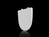 S-236 Elongated Silent Close, Quick-Release Seat