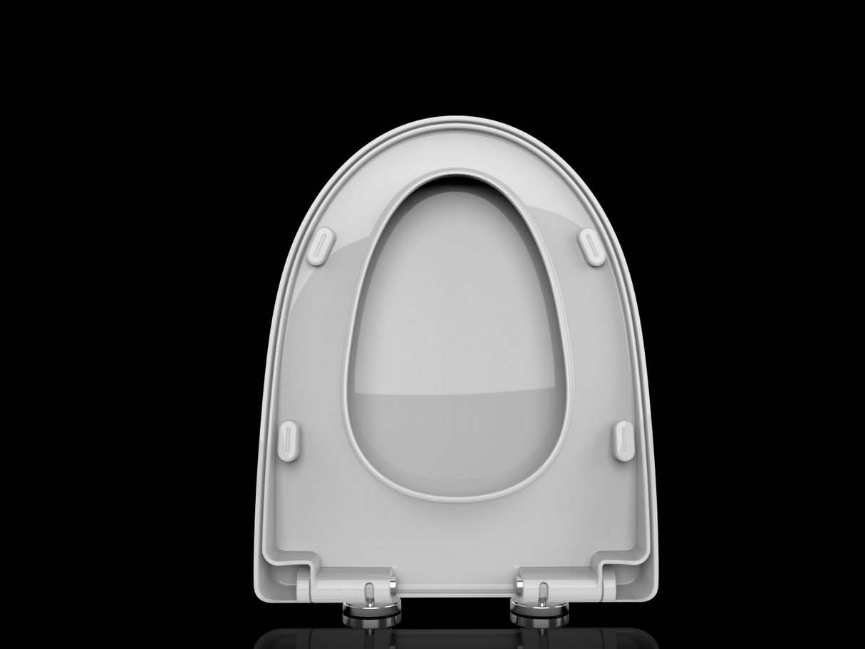 S-236 Elongated Silent Close, Quick-Release Seat