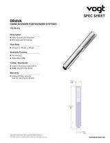 DRAVA HAND SHOWER WITH 4 FUNCTIONS